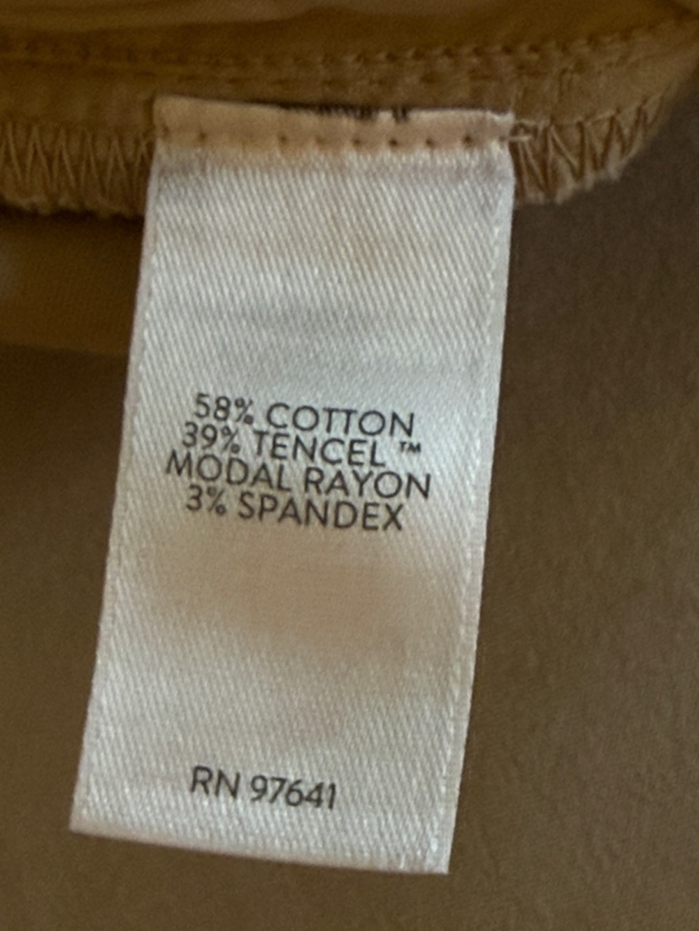 NWT 🌸 J Jill Classic Stretch Pull-On Pants - Khaki Size 14 - Picture 8 of 8